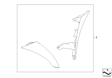 Комплект декоративных вставок