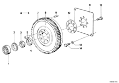 Маховик/двухмассовый маховик