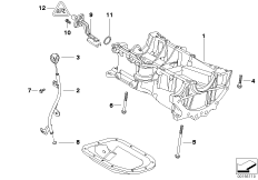 Масляный картер верх.ч./маслоизм.присп.