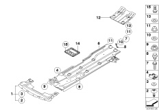 Облицовка днища кузова