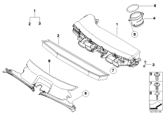 Глушитель шума всас./смен.элем.фил./HFM