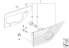 Блок задних фонарей
