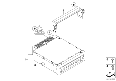 CD-чейнджер / кронштейн