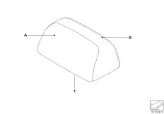 Подголовник Individual Зд кожа