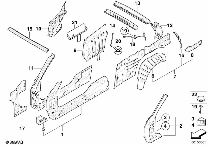 боковой каркас