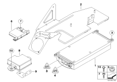 Детали SA 639 в багажном отделении