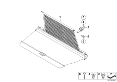 Дооснащение сеткой багажного отделения