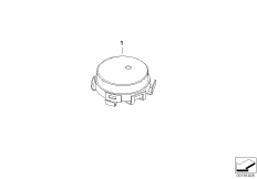 Датчик интенсивности дождя/наружн.осв.