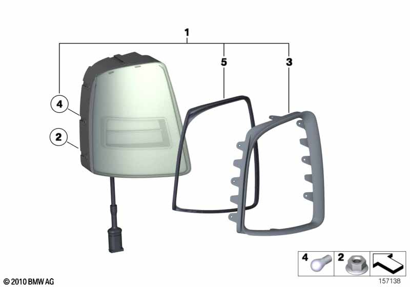 Блок задних фонарей