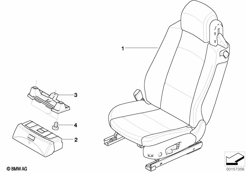 Сиденье Пд в сборе