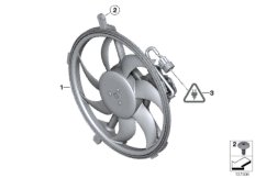 Кожух вентилятора/вентилятор