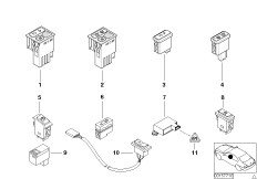 Различные выключатели/выключатели ТВ