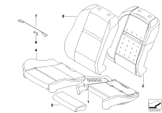 Набивка и обивка спортивного пер.сиденья