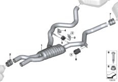 Средний глушитель