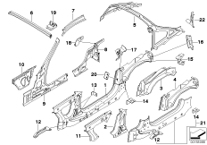 Детали бокового каркаса