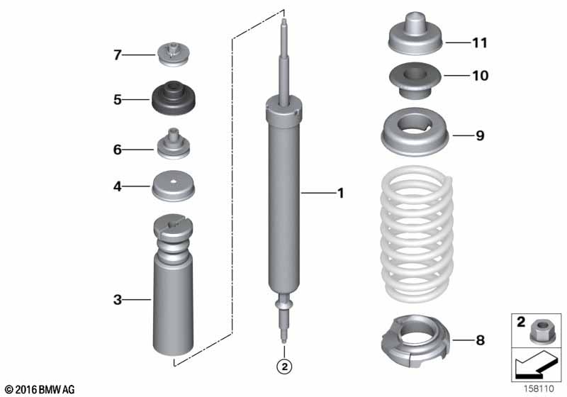 Дополнит.детали амортизац.стойки Зд