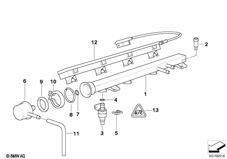 Система впрыска/форсунка