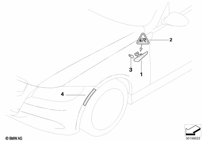 Дополнительный указатель поворота