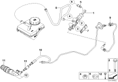 Привод управления сцеплением