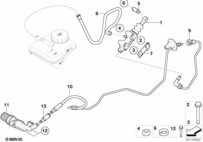 Привод управления сцеплением