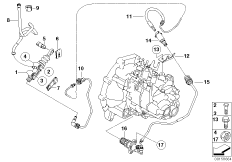 Привод управления сцеплением
