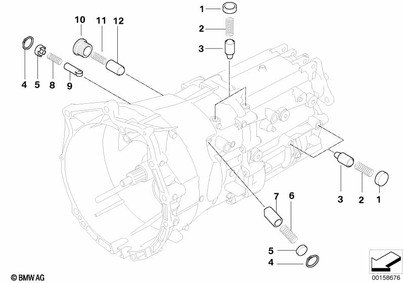 GS6-37BZ/DZ детали переключения