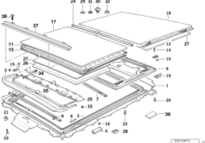 Подъемно-сдвижная крышка люка/Рама люка