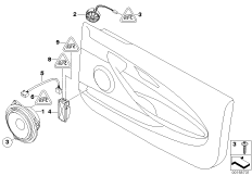 Аудиосистема Individual дверь Пд