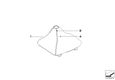 Крышка рычага селектора Individual