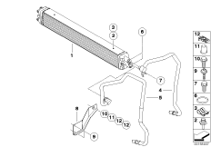Радиатор охл.масла КПП/трубопр.масл.рад.