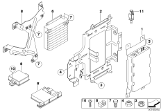 Детали SA 639 в багажном отделении