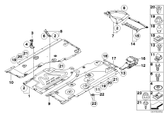 Облицовка днища кузова