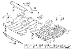 Экран моторного отсека