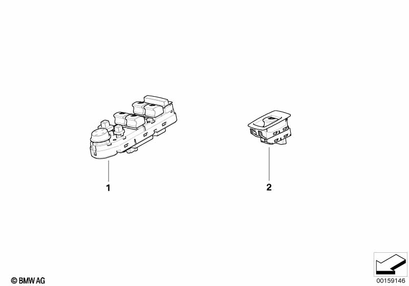 Выключатель cтеклоподъемника