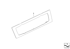 Накладка авт.сист.отопл. и конд.Individ