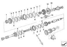 Детали коробки передач