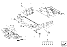 Сиденье Пд карк.сид.с мех./э/прив./дет.