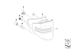 Блок задних фонарей