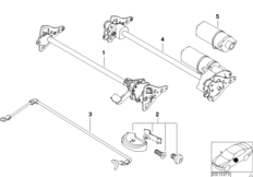 Регулировка угла наклона пер.сиденья