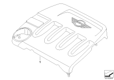 Звукоизоляционный кожух двигателя