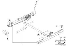 Сиденье Пд направляющая сиденья