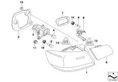 Блок задних фонарей