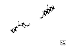 Доосн.декоративными планками