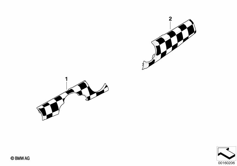 Доосн.декоративными планками