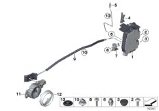 Система замков передней двери