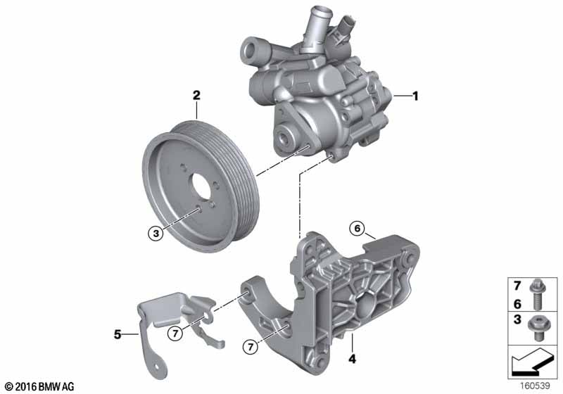 Насос гидроус.рул.упр./акт.рул.упр.