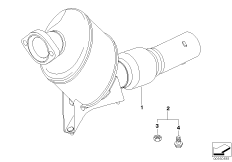 Дооснащаемый сажевый фильтр нерегулир.