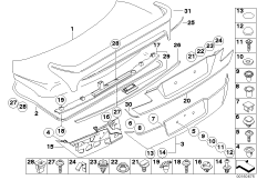 Багажная дверь/детали