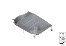 Облицовка днища кузова Зд