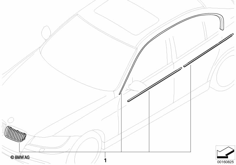 Дооснащение Chrome Line Exterieur